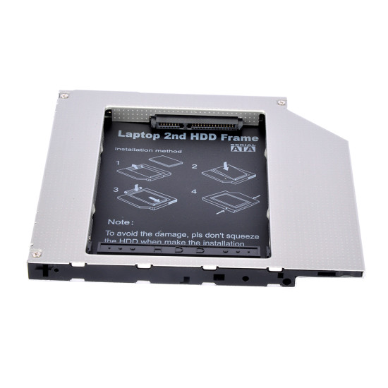 Кади за лаптоп Makki Laptop Caddy 9.0mm SATA3 HD9001-SS