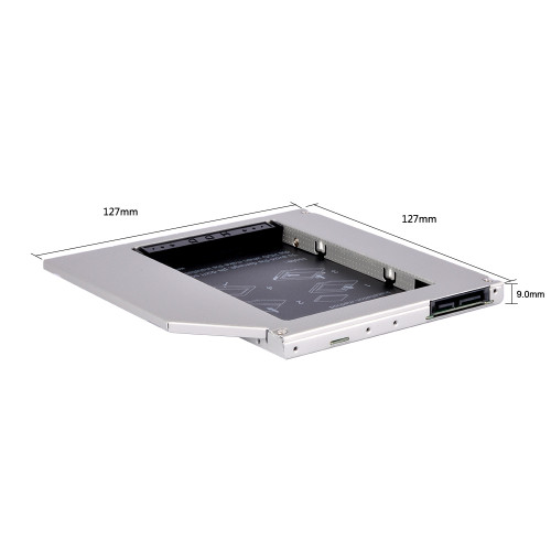 Кади за лаптоп Makki Laptop Caddy 9.0mm SATA3 HD9001-SS