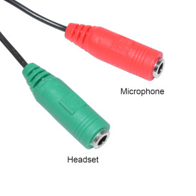 Преходник Makki Adapter 3.5mm 4pin M / 2 x 3.5mm F - MAKKI-CBL-SP35