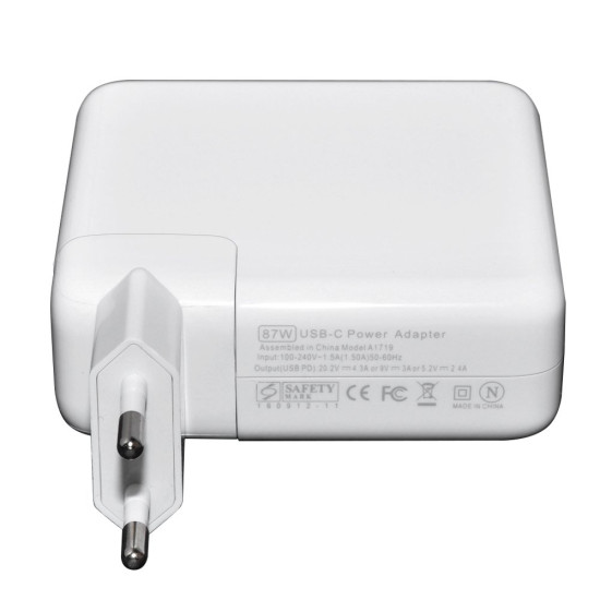 Зарядно за лаптоп Makki за Apple - 87W TYPE-C With USB-C Cable - MAKKI-NA-AP-38