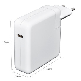 Зарядно за лаптоп Makki за Apple - 87W TYPE-C With USB-C Cable - MAKKI-NA-AP-38