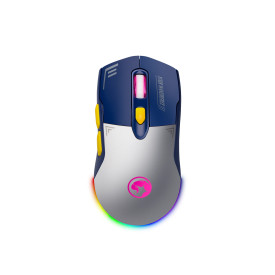 Безжична мишка Marvo Wireless Gaming Mouse Duke 55 White G803W WB - 4800dpi, 2.4G, Bluetooth