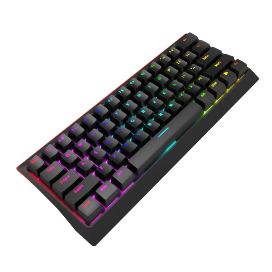 Клавиатура Marvo Gaming Mechanical keyboard 61 keys TKL - KG962G - RED switches, RGB