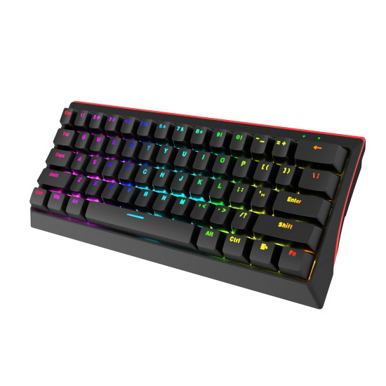 Клавиатура Marvo Gaming Mechanical keyboard 61 keys TKL - KG962G - RED switches, RGB