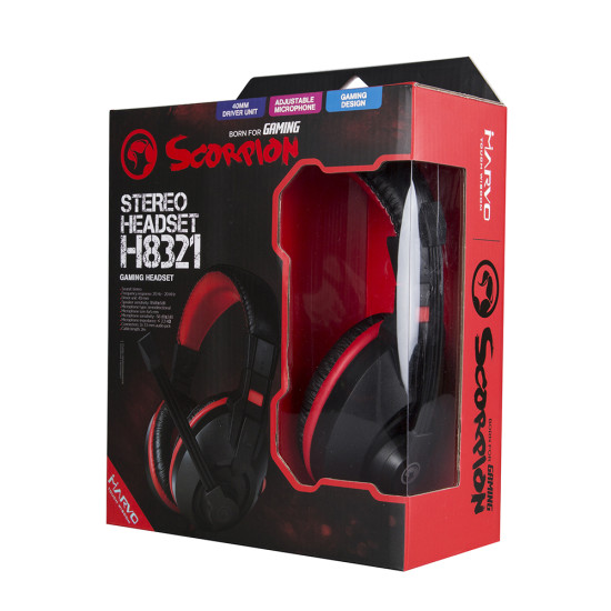 Слушалки Marvo Gaming Headphones H8321