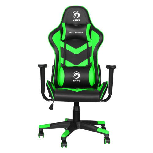 Геймърски стол Marvo Gaming Chair CH-106 v2 Black/Green