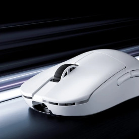 Безжична мишка MCHOSE L7 Ultra Plus Black - Wireless Gaming Mouse - Dual 8K, Kailh Optical