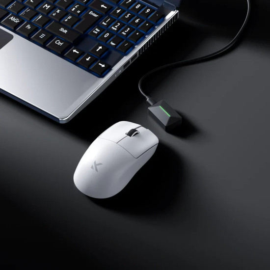Безжична мишка MCHOSE L7 Ultra Plus Black - Wireless Gaming Mouse - Dual 8K, Kailh Optical