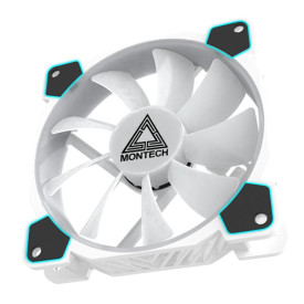 Комплект вентилатори Montech Z3 PRO ARGB FAN, 3x120mm Fans, Controller, Remote, ARGB, White