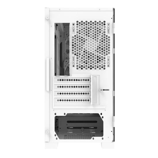 Кутия за компютър Montech AIR 100 LITE, Micro ATX Case, TG, 2x120mm Fans, White