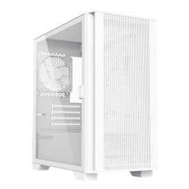 Кутия за компютър Montech AIR 100 LITE, Micro ATX Case, TG, 2x120mm Fans, White