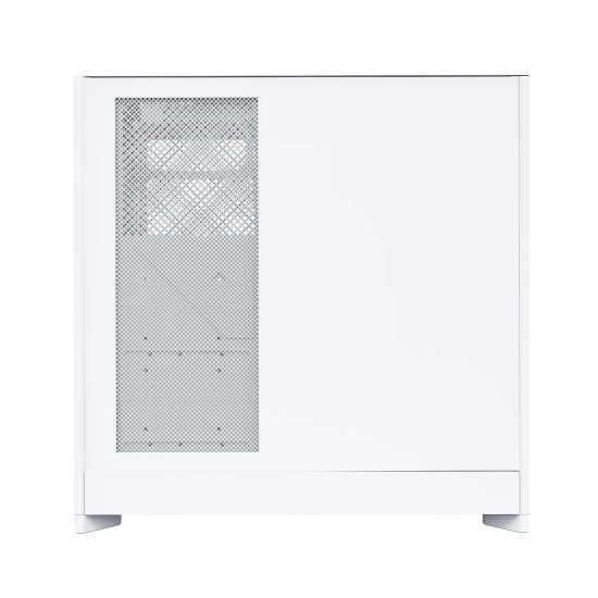 Кутия за компютър Montech HS01 PRO, Mid-Tower, Mesh, 5x120mm ARGB вентилатора, Reversible Layout, White