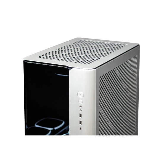 Кутия за компютър Montech KING 95 Ultra, Dual Chamber Mid-tower Case, 6 ARGB Fans, Aluminium, Space Grey