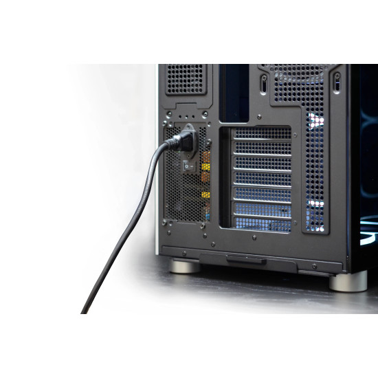 Кутия за компютър Montech KING 95 Ultra, Dual Chamber Mid-tower Case, 6 ARGB Fans, Aluminium, Space Grey