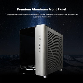 Кутия за компютър Montech KING 95 Ultra, Dual Chamber Mid-tower Case, 6 ARGB Fans, Aluminium, Space Grey