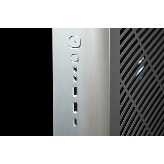 Кутия за компютър Montech KING 95 Ultra, Dual Chamber Mid-tower Case, 6 ARGB Fans, Aluminium, Space Grey