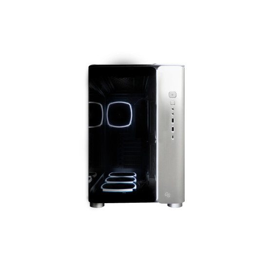 Кутия за компютър Montech KING 95 Ultra, Dual Chamber Mid-tower Case, 6 ARGB Fans, Aluminium, Space Grey