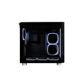 Кутия за компютър Montech KING 95 Ultra, Dual Chamber Mid-tower Case, 6 ARGB Fans, Aluminium, Space Grey