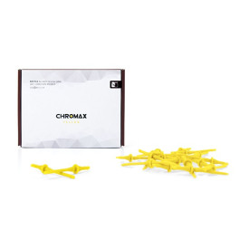 Анти-вибрационни крепежи Noctua Fan Slics 20pcs - NA-SAV2 chromax yellow