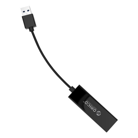Адаптер Orico USB3.0 to LAN Gigabit 1000Mbps black - UTJ-U3