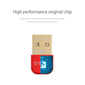 Блутут адаптер Orico Bluetooth 4.0 USB adapter, black - BTA-403-BK
