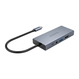 Докинг станция Orico Docking Station Type-C Power Distribution 60W - HDMI, Type-C x 1, USB3.0 x 1, VGA, Audio - MC-U501P