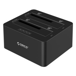 Докинг станция Orico Storage - HDD/SSD Dock - 2 BAY Clone 2.5/3.5 USB3.0 - 6629US3-C