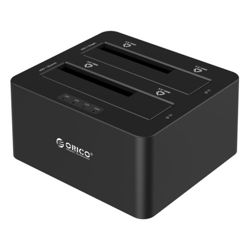 Докинг станция Orico Storage - HDD/SSD Dock - 2 BAY Clone 2.5/3.5 USB3.0 - 6629US3-C