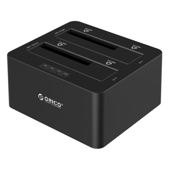 Докинг станция Orico Storage - HDD/SSD Dock - 2 BAY Clone 2.5/3.5 USB3.0 - 6629US3-C