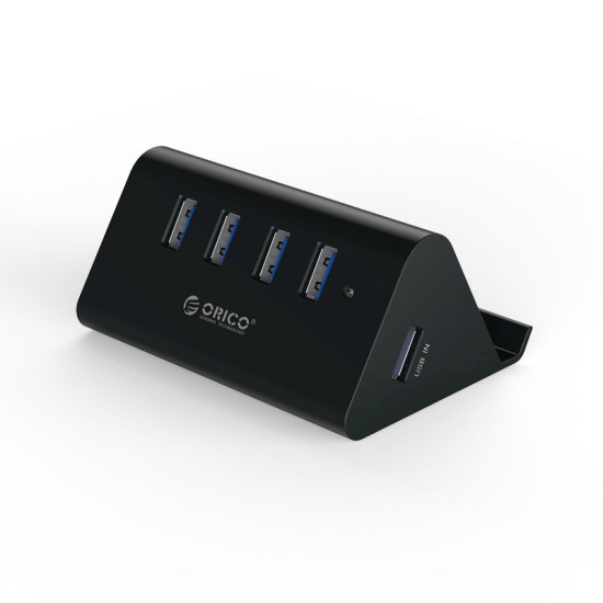 USB хъб Orico USB3.0 HUB 4 port, Black - SHC-U3