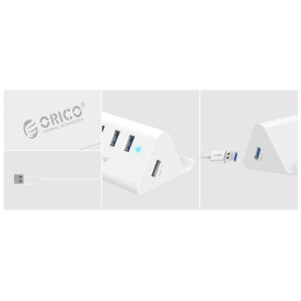 USB хъб Orico USB3.0 HUB 4 port, Black - SHC-U3