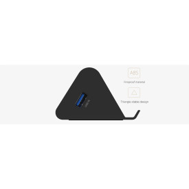 USB хъб Orico USB3.0 HUB 4 port, Black - SHC-U3