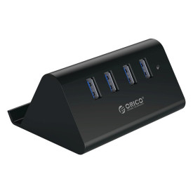 USB хъб Orico USB3.0 HUB 4 port, Black - SHC-U3
