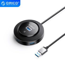 USB хъб Orico USB3.0 HUB - 4 x USB3.0 - YK2-U3-18-BK
