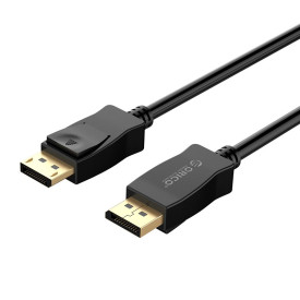 Display Port кабел Orico v1.2 DP M / M Black 4K 1m - XD-DTDP4-10-BK