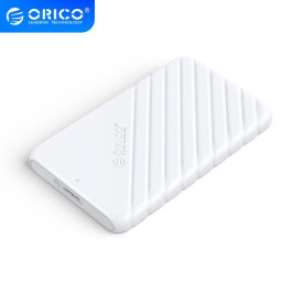Кутия за диск Orico Storage - Case - 2.5 inch USB3.0 WHITE - 25PW1-U3-WH