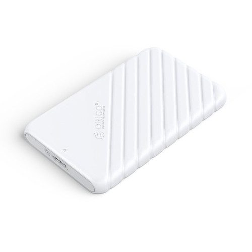 Кутия за диск Orico Storage - Case - 2.5 inch USB3.0 WHITE - 25PW1-U3-WH
