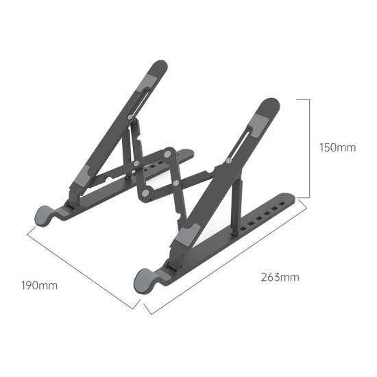Поставка за лаптоп Orico Laptop Stand - Black - PFB-A23-BK