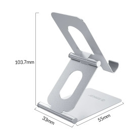 Стойка за телефон/таблет за бюро Orico Phone/Tablet Holder - LST-S1-SV-BP