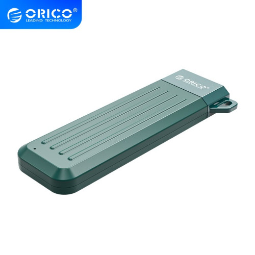 Външна кутия за диск Orico Storage - Case - M.2 NVMe M-key 10 Gbps Dark Green - MM2C3-G2-GR