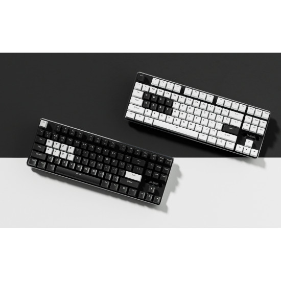 Клавиатура Pulsar Professional Gaming Mechanical Keyboard PCMK 2 HE TKL ANSI White - 8K, Gateron Magnetic Switches Linear