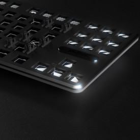 Клавиатура Pulsar Professional Gaming Mechanical Keyboard PCMK 2 HE TKL ANSI White - 8K, Gateron Magnetic Switches Linear