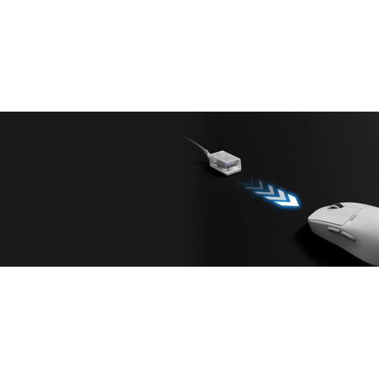 Безжична мишка Pulsar Wireless Gaming Mouse X2 CrazyLight Uyuni White 8K