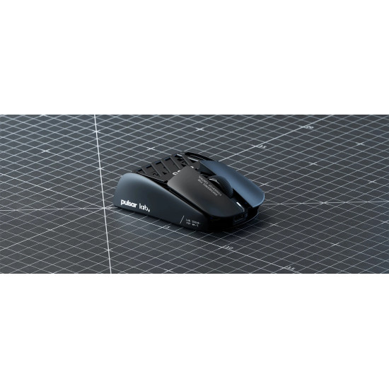 Безжична мишка Pulsar Wireless Gaming Mouse X2F Black [Pulsar LAB] - 8K, Black