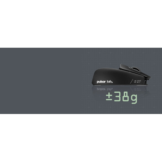 Безжична мишка Pulsar Wireless Gaming Mouse X2F Black [Pulsar LAB] - 8K, Black