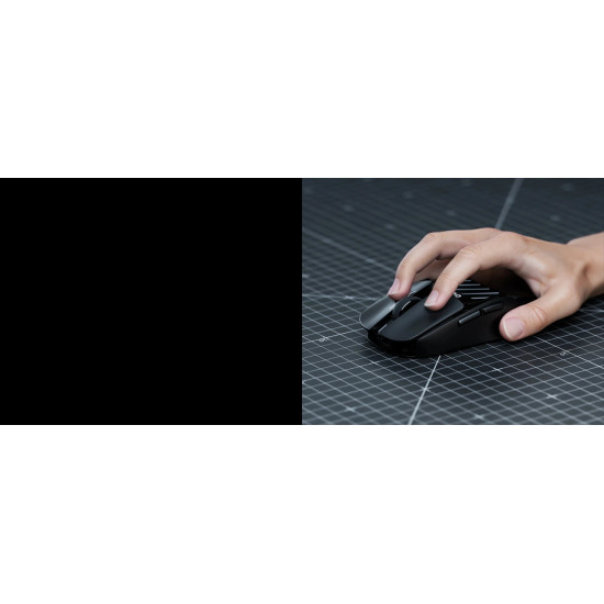 Безжична мишка Pulsar Wireless Gaming Mouse X2F Black [Pulsar LAB] - 8K, Black