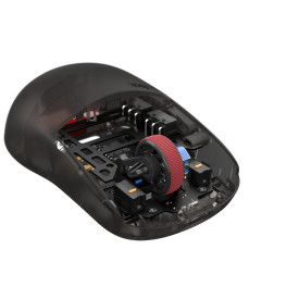 Безжична мишка Pulsar Wireless Gaming Mouse X2H Medium Clear Black [LTD 2000] - 1K