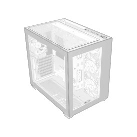 Кутия за компютър Raijintek Case ATX - PAEAN C7 WHITE