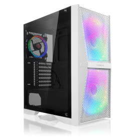 Кутия за компютър Raijintek SILENOS MS PRO  - 2 x 200 mm ARGB Fans, White