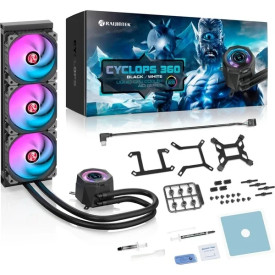 Водно охлаждане Raijintek Water Cooling - CYCLOPS 360 Black